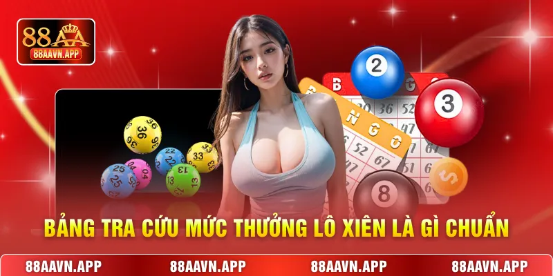 Bảng tra cứu mức thưởng lô xiên là gì chuẩn