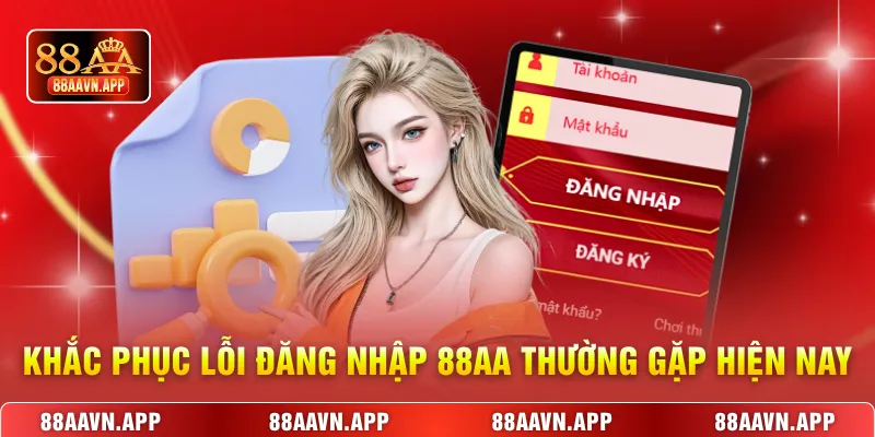 Khắc phục lỗi đăng nhập 88AA thường gặp hiện nay